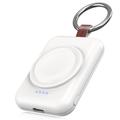 Apple Watch draagbare draadloze oplader met sleutelhanger - 1800mAh