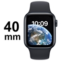 Apple Watch SE (2022) LTE MNPL3FD/A - Midnight Sportbandje, 40mm