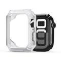 Apple Watch Series 10 Dux Ducis Damo Valbestendig hoesje - 42mm - Doorschijnend Wit