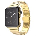 Apple Watch Series 9/8/SE (2022)/7/SE/6/5/4/3/2/1 Roestvrij Staal Bandje - 41mm/40mm/38mm - Goud