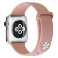 Apple Watch Series SE (2023)/10/9/8/SE (2022)/7/SE/6/5/4/3/2/1 Soft Siliconen Band - 42mm/41mm/40mm/38mm - Roze