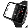 Apple Watch Series SE (2022)/SE/6/5/4 Volledige Bescherming - 44mm - Zwart