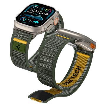 Apple Watch Series Ultra 2/Ultra/10/9/8/7/6/SE (2022)/SE Spigen Athlex Air Riem - 49mm/46mm/45mm/44mm - Actief Groen