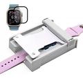 Apple Watch Ultra/Ultra 2/Ultra 3-schermbeschermer met stofvrije installatieset - 49mm - zwarte rand