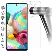 Samsung Galaxy A71 Arc Edge Tempered Glass Screenprotector - 9h, 0.3mm