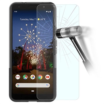 Google Pixel 3a Arc Edge Gehard Glazen Screenprotector