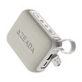 Azeada AZ-S01 5W waterdichte draagbare Bluetooth-luidspreker - grijs