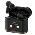 BD2 Smart Digital Display Draadloze Bluetooth Headset - Touch Screen, ANC & ENC Noise Cancelling - Aanslag
