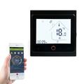 BHT-002 Slimme wifi-thermostaat voor cv-verwarming met touchscreen - Zwart