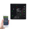BHT-006GBW slimme thermostaat voor elektrische vloerverwarming - wifi, Tuya-app, spraakbediening - zwart
