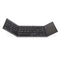 Opvouwbaar Draadloos Toetsenbord met Touchpad BK06 - Zwart