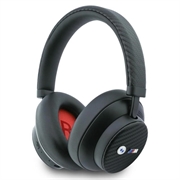 BMW M Carbon Metal Logo draadloze on-ear-hoofdtelefoon met ENC - Zwart