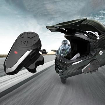 BT-S3 IPX6 Motorfietshelm Bluetooth Headset met Handenvrij bellen, FM-radio