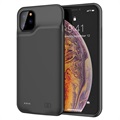 iPhone 11 Pro Max Backup Batterij Hoesje - 6500mAh - Zwart