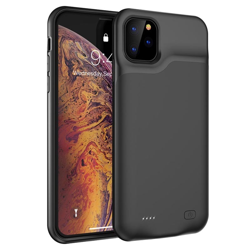 Kwestie Bewusteloos Nuchter iPhone 11 Pro Max Backup Batterij Hoesje - 6500mAh