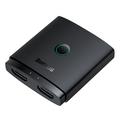 Baseus AirJoy 2-in-1 Bidirectionele HDMI-schakelaar - Zwart