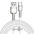 Baseus Cafule Metal Series USB-A to USB-C Cable - 66W, 2m (Open Box - Bulk) - White