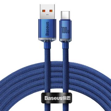 Baseus Crystal Shine USB-A / USB-C kabel - 2m, 100W