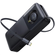 Baseus Free2Pull 20000mAh Powerbank met Intrekbare USB-C Kabel - 65W