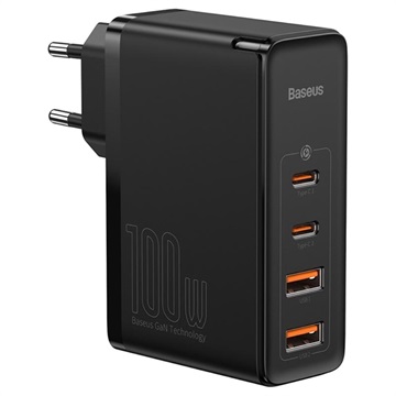 Baseus GaN2 Pro 2xUSB & 2xUSB-C Snelle Oplader - 100W