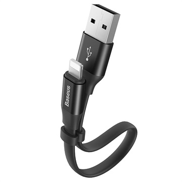 Baseus Nimble Compacte Lightning Kabel CALMBJ-B01 - Zwart