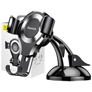 Baseus Osculum zwaartekracht telefoonhouder SUYL-XP0S - zwart + zilver