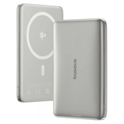 Baseus PicoGo AM41 Ultradunne Qi2 magnetische powerbank 10000mAh - 27W - Titanium