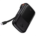 Baseus Qpow Pro Powerbank met USB-C Kabel - 10000mAh