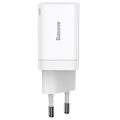 Baseus Super Si Pro Snelle Oplader 30W - USB-C, USB-A - Wit