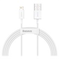 Baseus Superior Series Lightning Kabel - 1.5m - Wit