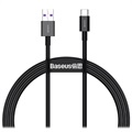 Baseus Superior Series USB-C Data & Oplaadkabel - 66W, 1m - Zwart