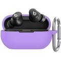 Beats Studio Buds+ AhaStyle WG157 Silicone Hoesje met Karabijnhaak - Paars