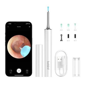 Bebird T15 Slimme Visuele Oor-Clean Oorreiniger met Camera - 85 minuten - Wit