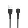 Beline BLNCBC01 25W USB-A / USB-C kabel - 1m - Zwart