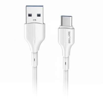 Beline BLNCWC02 25W USB-A / USB-C kabel - 2m - Wit
