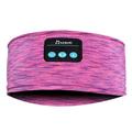 Bluetooth Hoofdband Draadloze Muziek Oortelefoon Slaap Earbud HD Stereo Luidspreker (Geopende verpakking - Bulkverpakking) - Rose