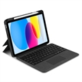 iPad 2022/2025 Bluetooth Toetsenbord Hoesje - Zwart