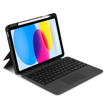 iPad 2022/2025 Bluetooth Toetsenbord Hoesje - Zwart