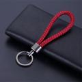 Gevlochten PU Leren Sleutelhanger
