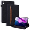 Business Style Lenovo Tab P11 Smart Folio Case - Zwart