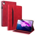 Business Style Lenovo Tab P11 Smart Folio Case - Rood