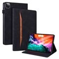 Business Style iPad Pro 12.9 2020/2021/2022 Smart Folio Case - Zwart