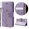 iPhone 7/8/SE (2020)/SE (2022) Butterfly Series Wallet Hoesje - Lilla