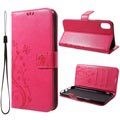 Butterfly Series iPhone XR Wallet Hoesje
