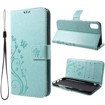 Butterfly Series iPhone XS Max Wallet Hoesje