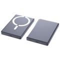 C26 10000mAh magnetische powerbank met 18W USB-C-snelladen - grijs