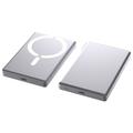 C26 10000mAh magnetische powerbank met 18W USB-C-snelladen - Zilver