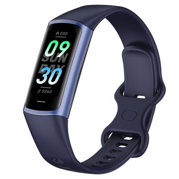 C68 1.1" Slimme Armband Fitnesshorloge met Hartslagmonitoring - Blauw