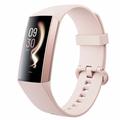 C80 1.1" AMOLED-scherm lichaamstemperatuur Smart Armband met hartslag, bloeddruk, bloed zuurstof monitoring - Gold / Pink