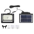 CCP087 Tuinlamp op zonne-energie met 190 leds en bewegingssensor - Wit licht